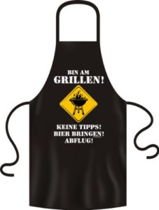 Grillschürze lustig