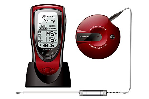 Santos Audio Digital Thermometer BBQ Wireless