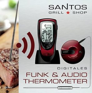 Santos Audio Digital BBQ Thermometer Wireless - 3