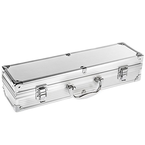 Bruzzzler Edelstahl Grillbesteck-Set 3-teilig im Koffer - 2