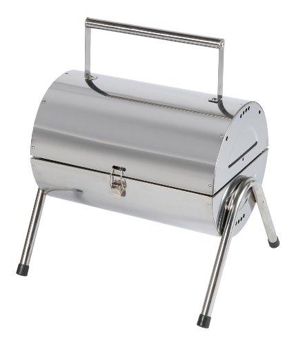 Tepro Mini-Holzkohlengrill Billings, Silber