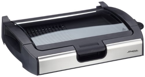 Steba VG200 BBQ Tischgrill mit Glasdeckel