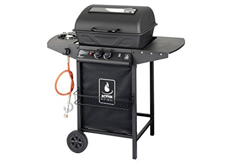 Activa Lavastein-Gasgrill, Schwarz