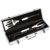 Bruzzzler Edelstahl Grillbesteck-Set 3-teilig im Koffer - 1
