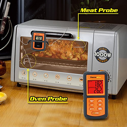 ThermoPro TP08 Barbecue Funk Grillthermometer Set Digitales Bratenthermometer BBQ Thermometer